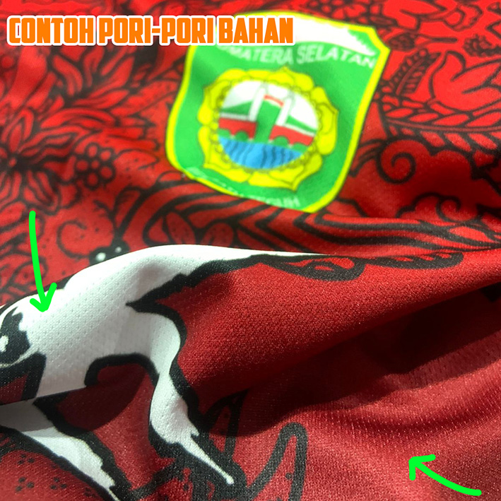 Pori-pori Bahan Jersey